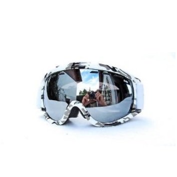 Skibrille RAVS by Alpland White/Camou - Detailansicht