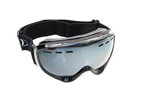 RAVS by Alpland Ski- und Snowboardbrille OTG Silber Verspiegelt Bild 1