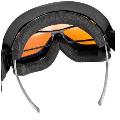 Skibrille Black Canyon für Brillenträger - Rückansicht